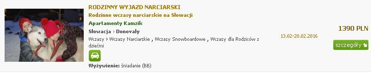 Rodzinne wczasy narciarskie na Słowacji